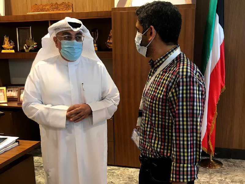 وكيل وزارة التربية بالانابة فيصل المقصيد والدكتور مشعل المستكي