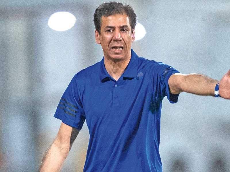 مدرب فريق نادي النصر لكرة القدم أحمد عبدالكريم