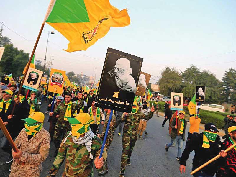 تظاهرة لـ «حزب الله ـ العراق» (أرشيف) 