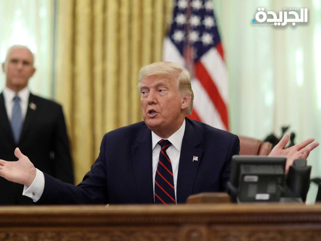 الرئيس الاميركي دونالد ترامب 