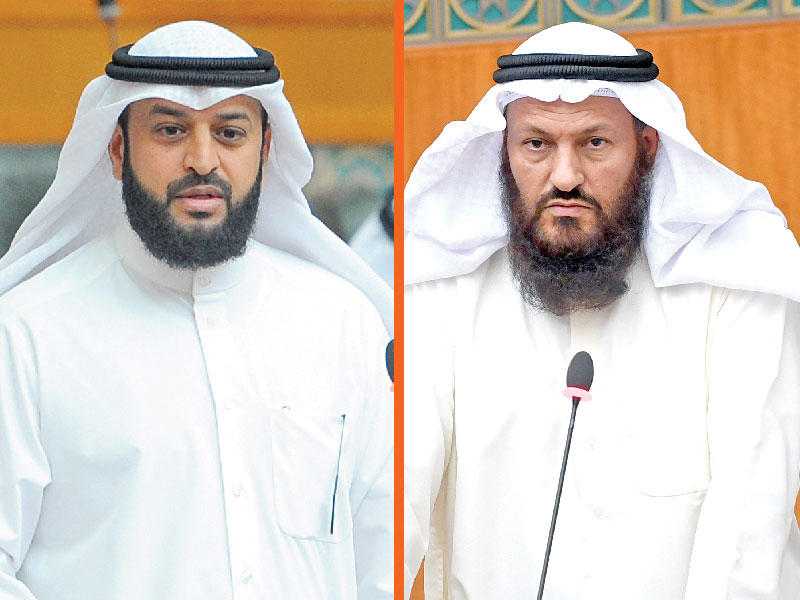  النائبان محمد هايف-عبدالله فهاد