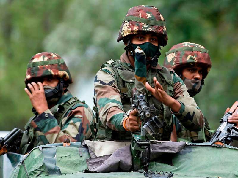 جنود من الجيش الهندي