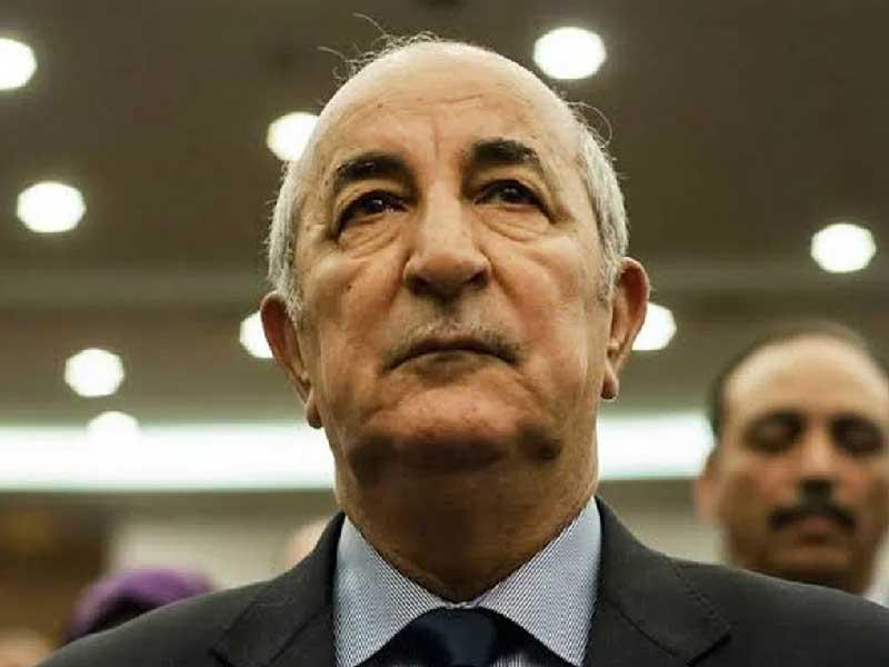 رئيس الجزائر عبدالمجيد تبون