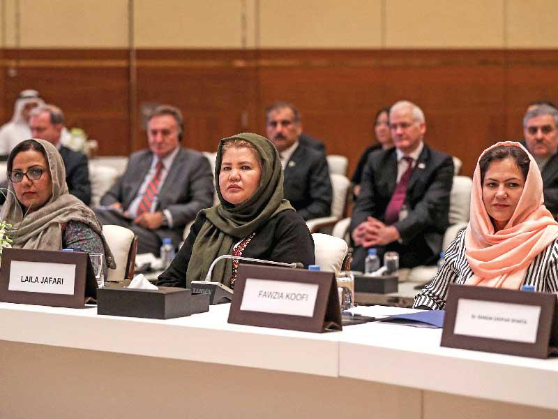 الترتيبات تؤجل المحادثات الأفغانية بالدوحة
