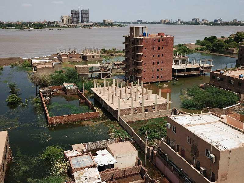 الفيضانات تحوّل السودان لمنطقة كوارثn