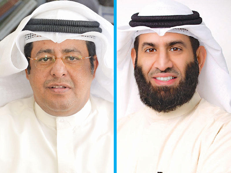  وكيل وزارة الصحة المساعد لشؤون الرقابة الدوائية والغذائية د. عبدالله البدر-مدير إدارة الخدمات الصيدلانية في وزارة الصحة، د. عايد الشمري