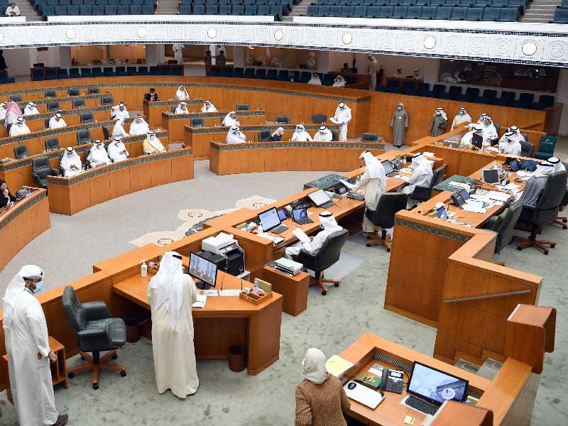 جلسة مجلس الأمة أمس