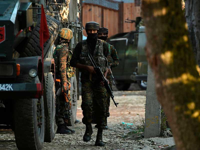 حرس الحدود الهندية في منطقة كشمير 