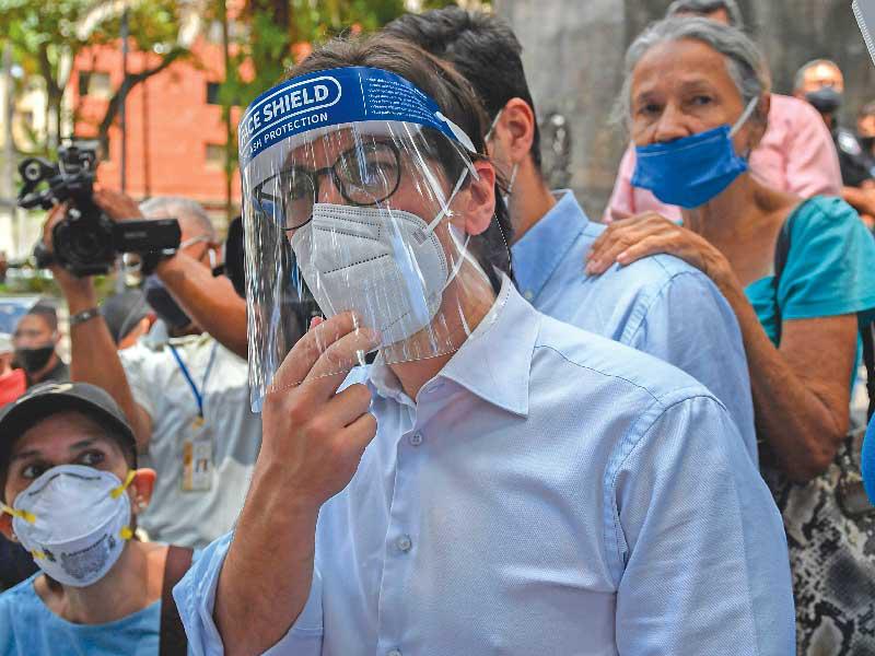 المعارض الفنزويلي البارز فريدي غيفارا 