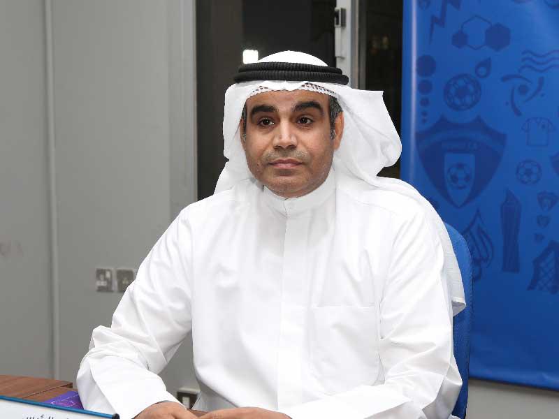 نائب رئيس الإتحاد الكويتي لكرة القدم أحمد عقلة