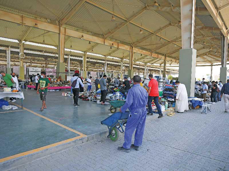 «بسطات» فارغة نتيجة التدابير المشددة في الحراجn