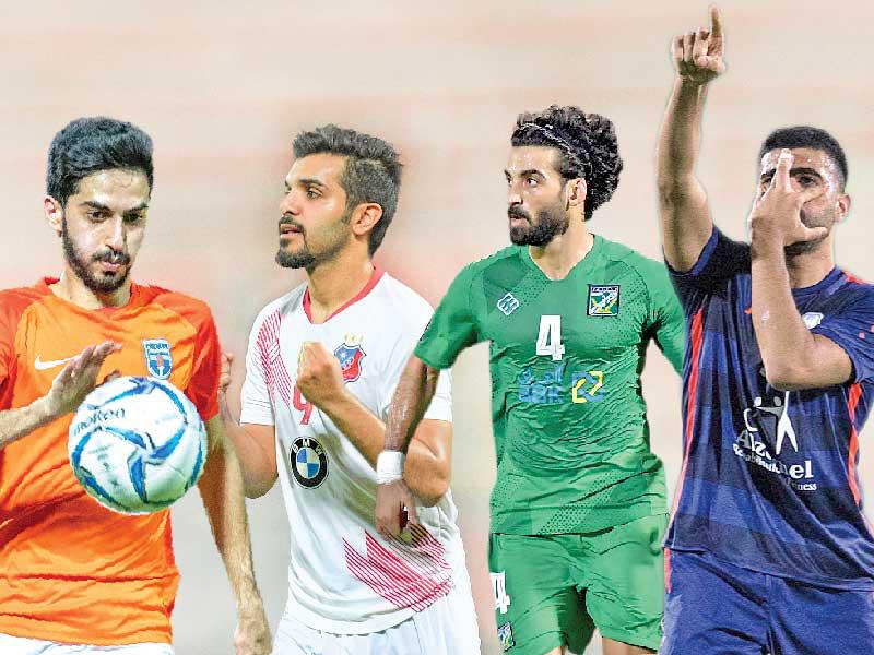 منصور البلوشي - أحمد ابراهيم - فيصل زايد - شبيب الخالدي