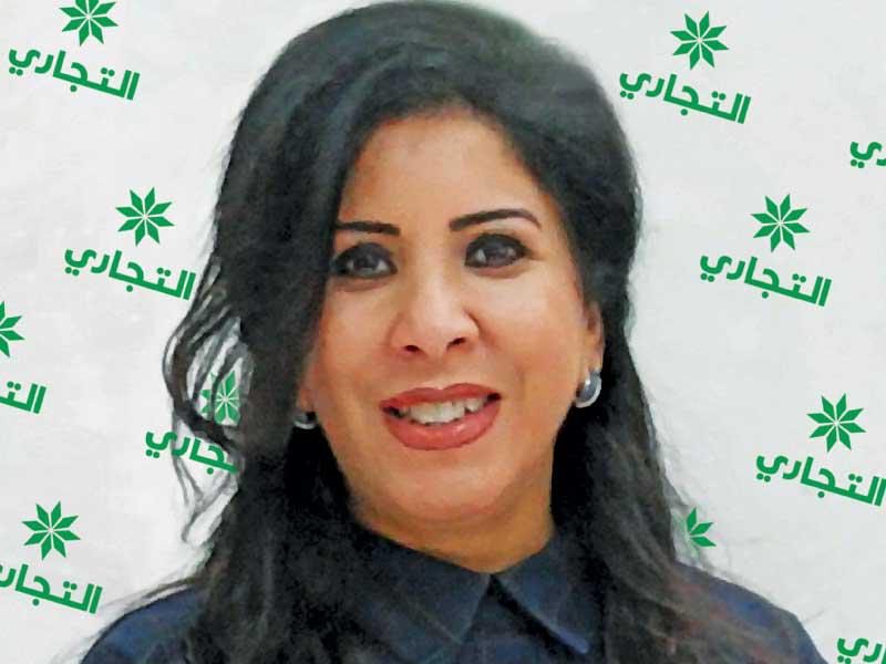  نائبة المدير العام، قطاع التواصل المؤسسي في البنك التجاري الكويتي، أماني الورع
