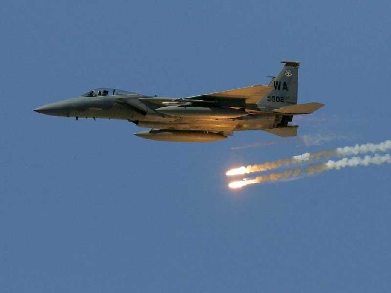 تحالف دعم الشرعية في اليمن يقصف هدفين بصنعاء