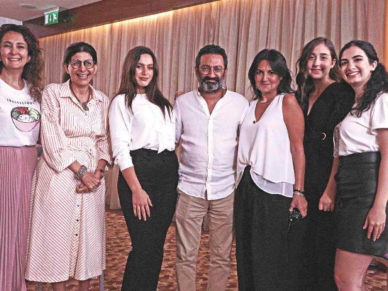 جورج خباز ورانيا برغوت وفارعة السقاف ومنتسبو «الجوهر» من لوياك لبنان 