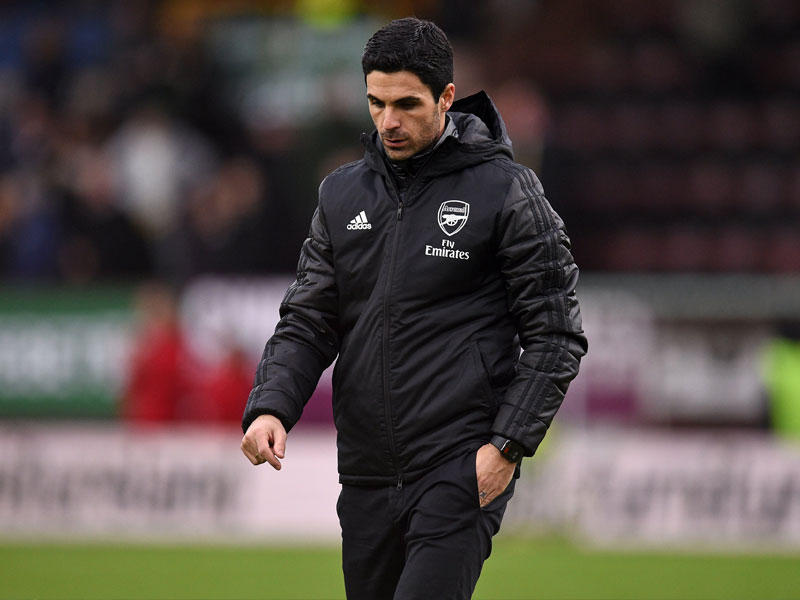 مدرب أرسنال ميكيل أرتيتا