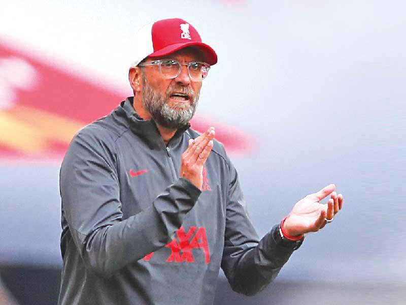 المدرب الألماني لليفربول الإنكليزي يورغن كلوب 