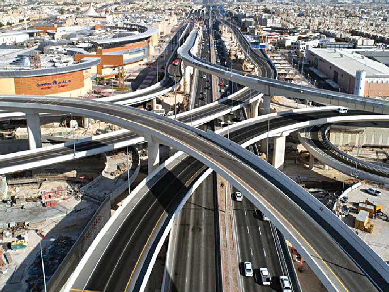 جانب من «محور صباح الأحمد»