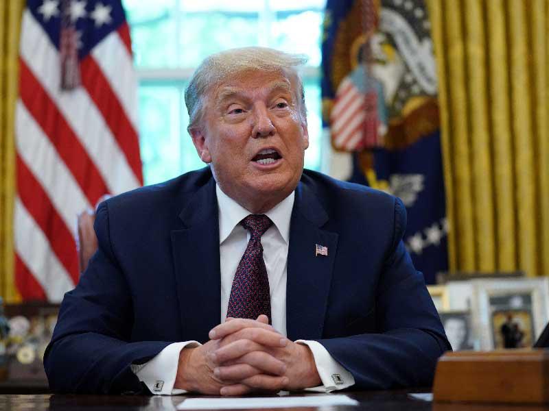 الرئيس الأميركي دونالد ترامب 