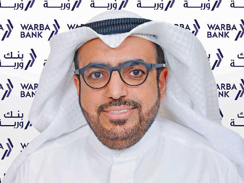 الرئيس التنفيذي لبنك وربة شاهين الغانم 