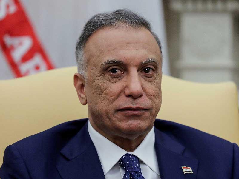 رئيس الوزراء العراقي مصطفى الكاظمي 