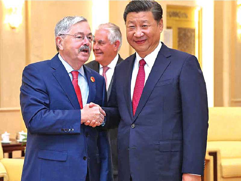 استقالة السفير الأميركي في الصين