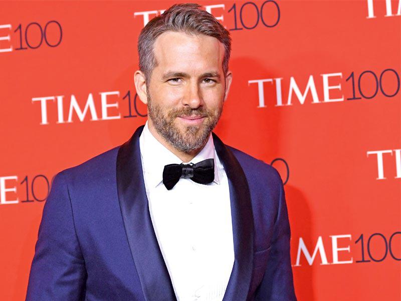 النجم ​ريان رينولدز​ 