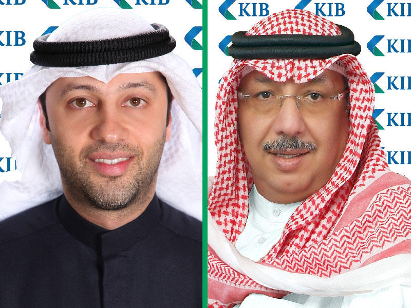  رئيس مجلس إدارة بنك الكويت الدولي الشيخ محمد الجراح- نائب رئيس مجلس الإدارة الرئيس التنفيذي لبنك الكويت الدولي رائد جواد بوخمسين