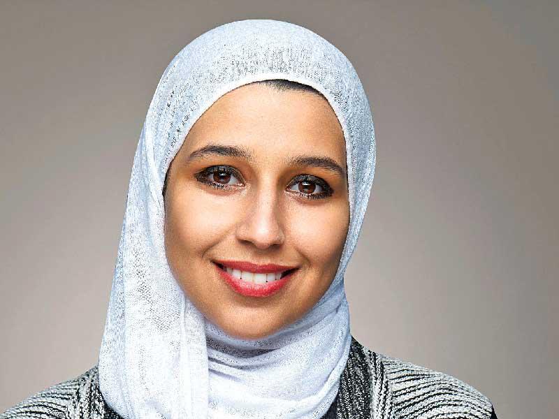  المسؤولة في إدارة الاتصالات والعلاقات المؤسسية في بنك بوبيان فيّ مجبل المطوع