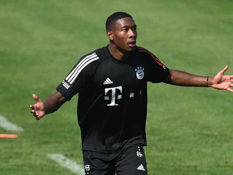 لاعب بايرن ميونيخ ديفيد ألابا 