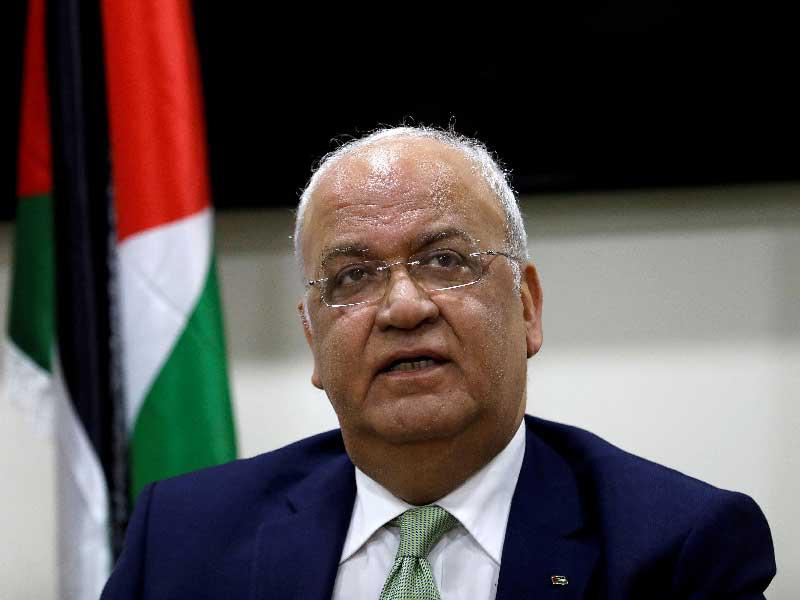 أمین سر اللجنة التنفیذیة لمنظمة التحریر الفلسطینیة صائب عريقات 