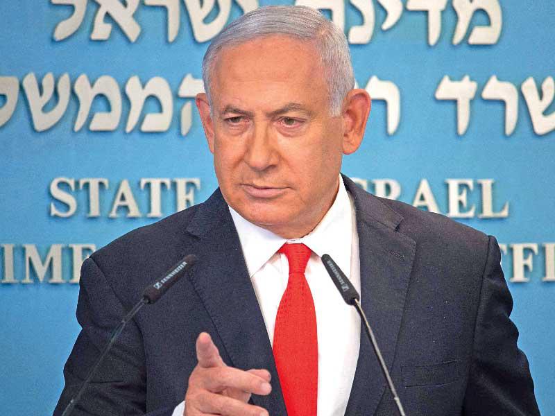 رئيس وزراء إسرائيل بنيامين نتنياهو 