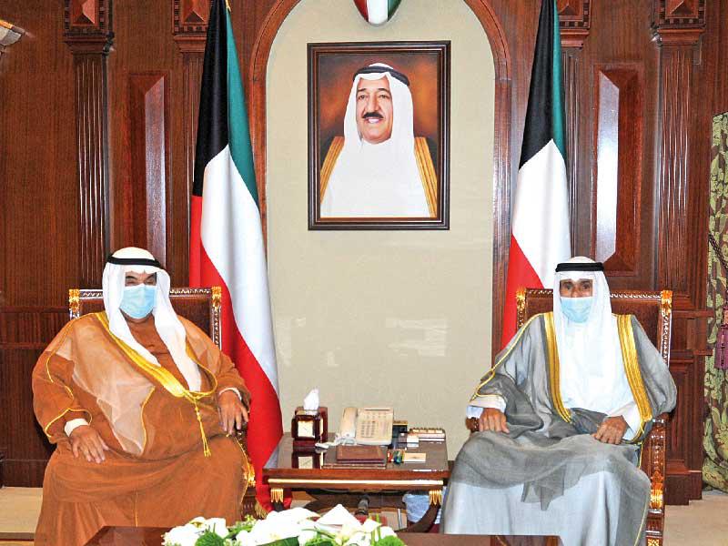 نائب الأمير مستقبلا ناصر المحمد