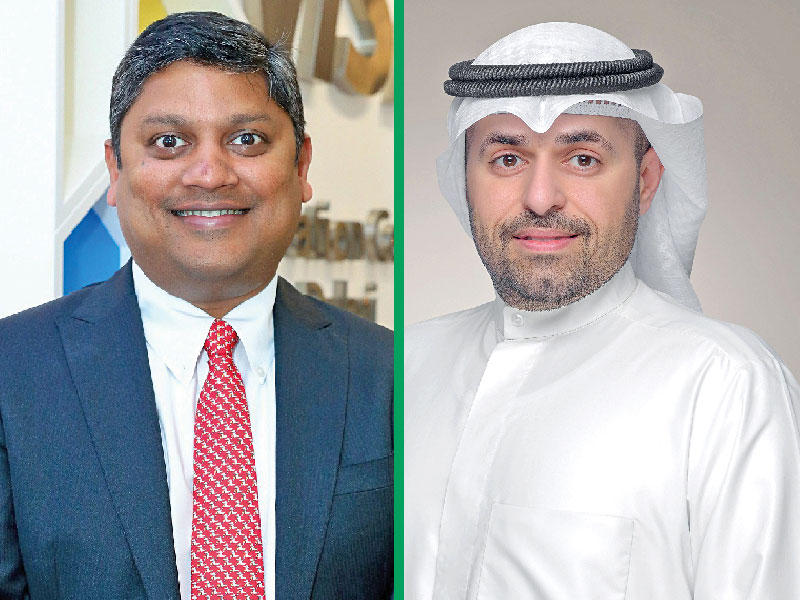  المدير التنفيذي لإدارة البطاقات في بنك بوبيان يوسف الماجد-المدير العام لشركة Visa في الكويت أنكوش ديفاداسون