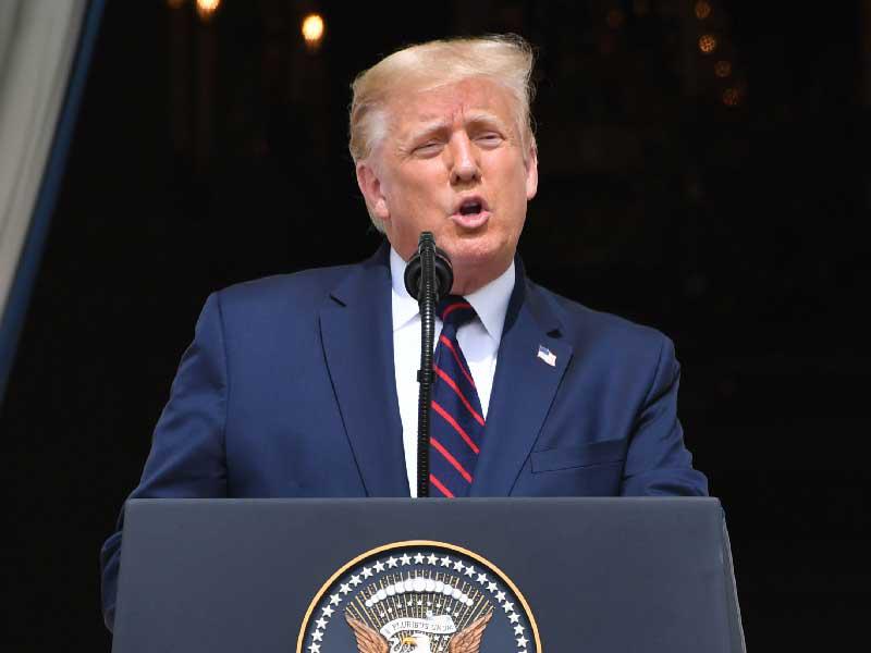 الرئيس الأميركي دونالد ترامب 