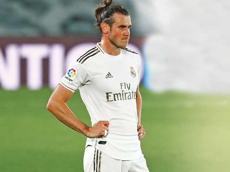 مهاجم ريال مدريد الويلزي غاريث بيل