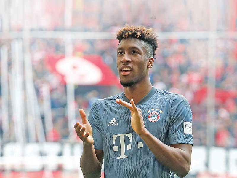 جناح بايرن ميونيخ الفرنسي كينغسلي كومان 