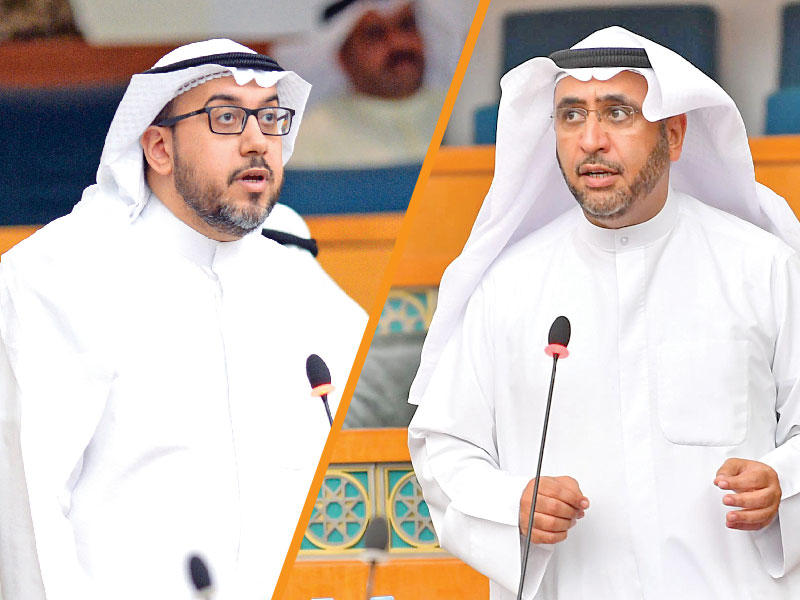 النائبان محمد الدلال وأسامة الشاهين