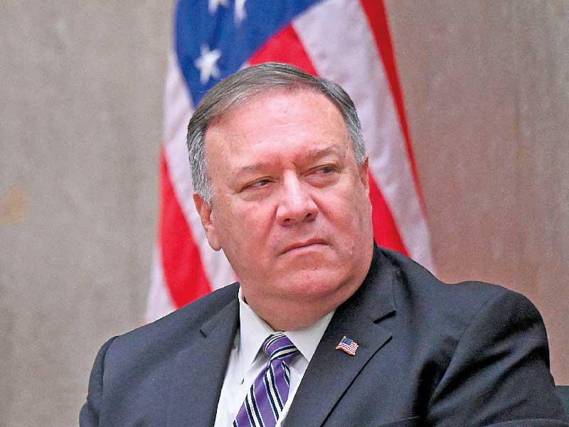 وزير الخارجية الأميركي مايك بومبيو 