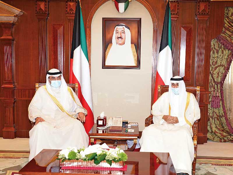 نائب الأمير مستقبلاً رئيس الوزراء أمسn