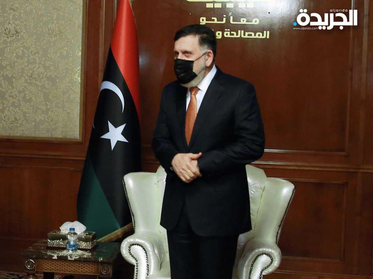 رئيس المجلس الرئاسي لحكومة الوفاق الليبية فائز السراج