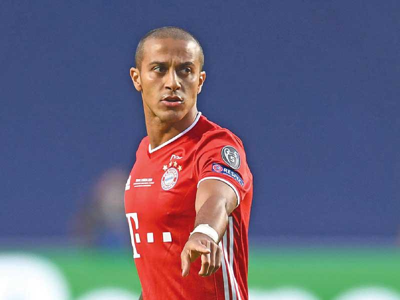 لاعب بايرن ميونخ تياغو ألكانتارا 