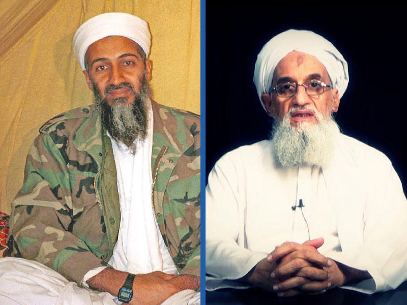  أيمن الظواهري - أسامة بن لادن