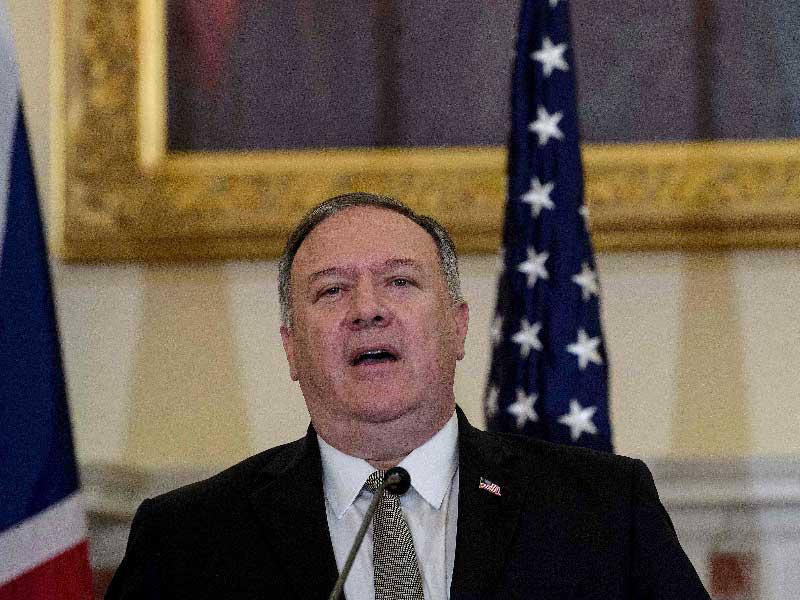 وزير الخارجية الأميركي مايك بومبيو 