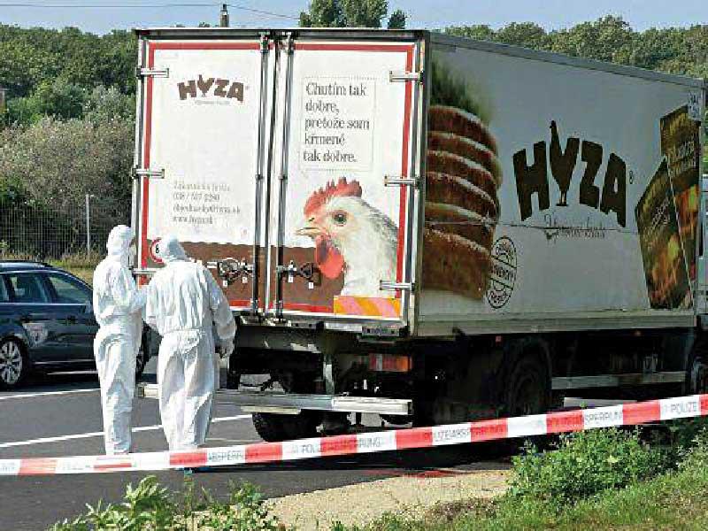 النمسا تعتقل تركياً هرّب 38 مهاجراً بشاحنته