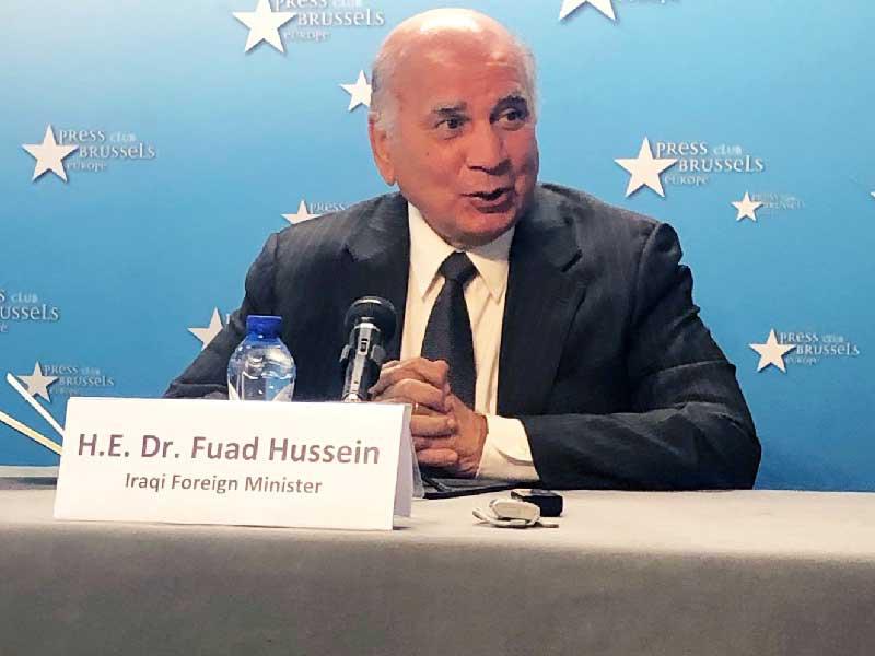 وزير الخارجية العراقي فؤاد حسين