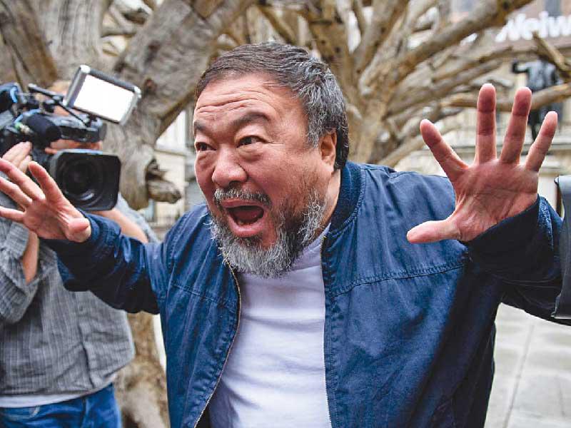 الفنان الصيني آي واي واي 