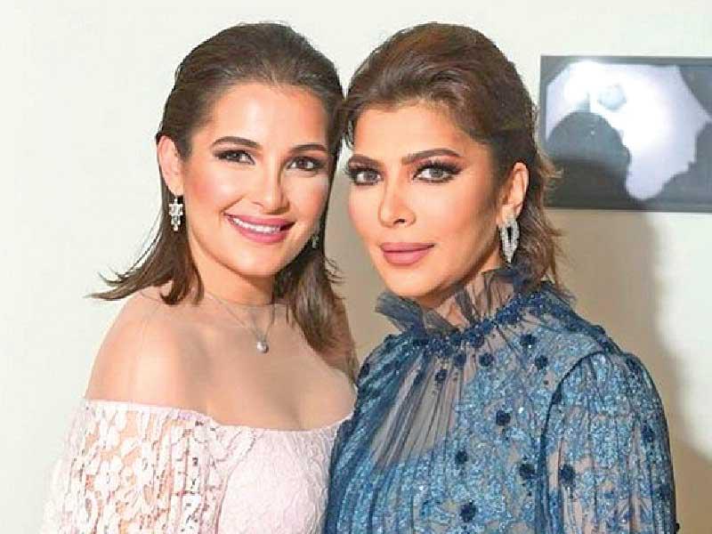 شام الذهبي ووالدتها الفنانة السورية أصالة