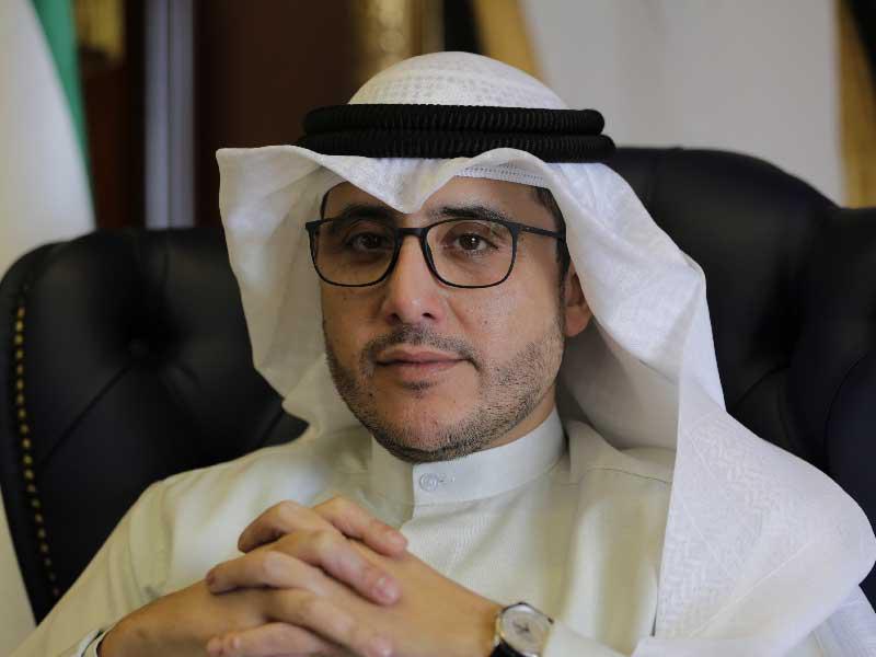  وزير الخارجية الشيخ أحمد الناصر