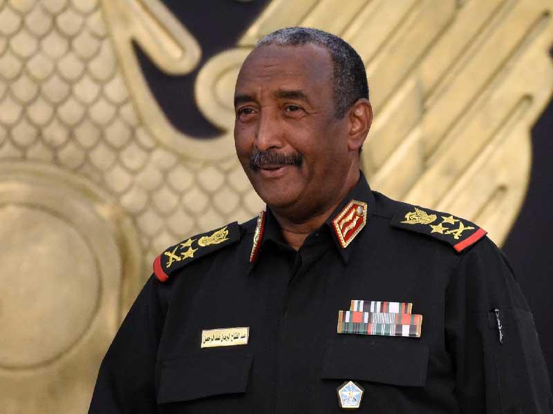 رئيس مجلس السيادة الانتقالي بالسودان الفريق أول ركن عبدالفتاح البرهان